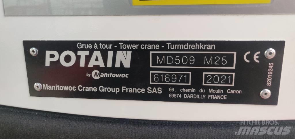 Potain MD509 M25 Byggkranar