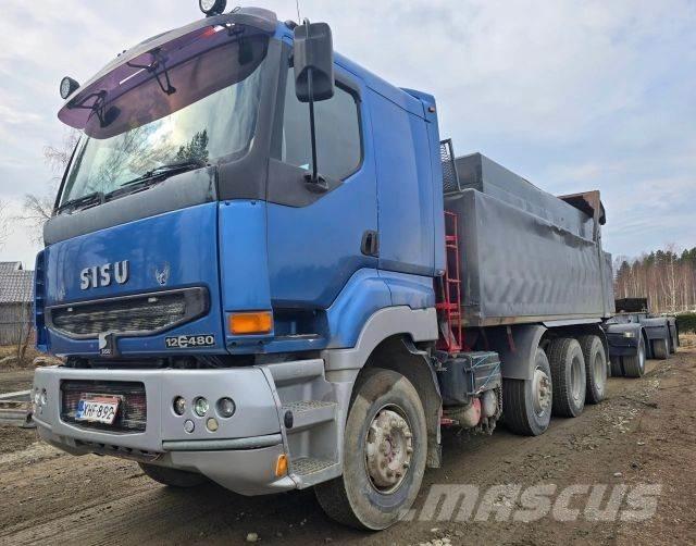 Sisu E12M 8X4 Tippbilar