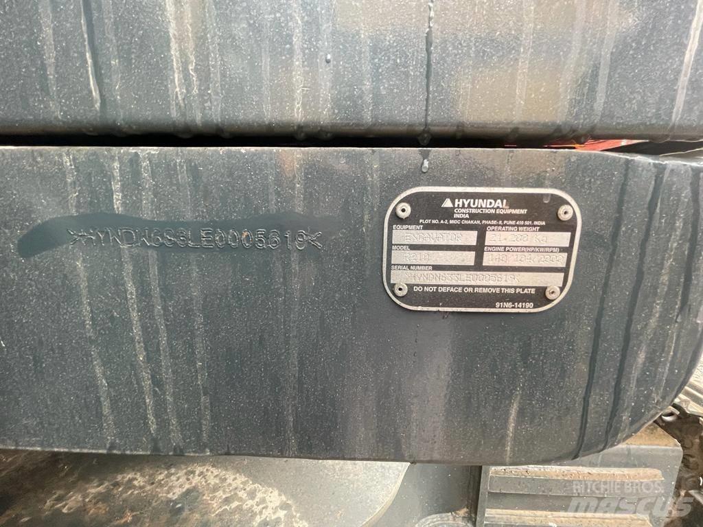 Hyundai R210 Bandgrävare
