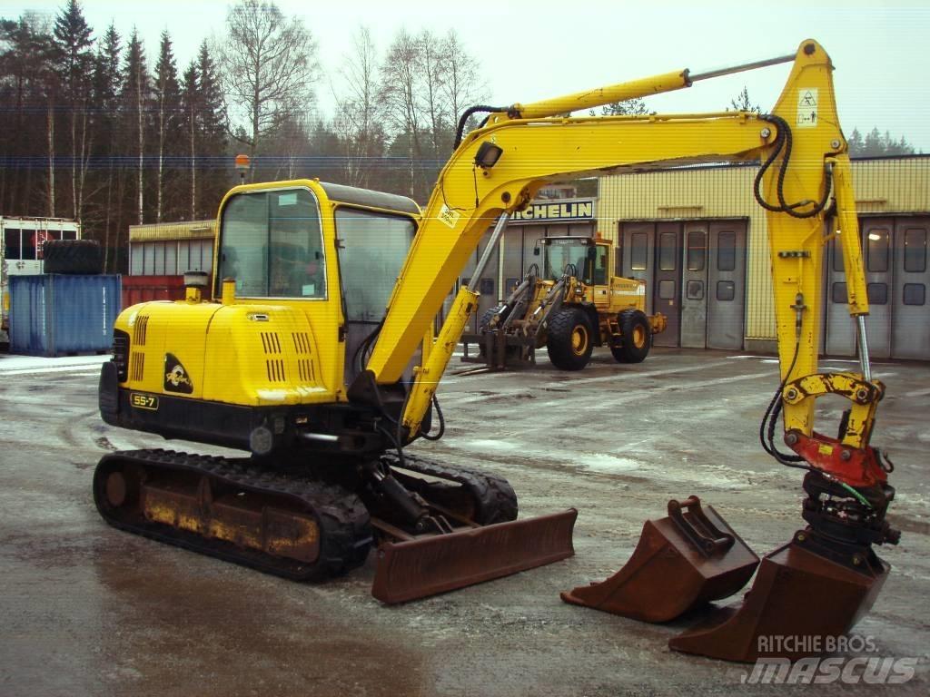 Hyundai Robex 55-7 Minigrävare < 7t