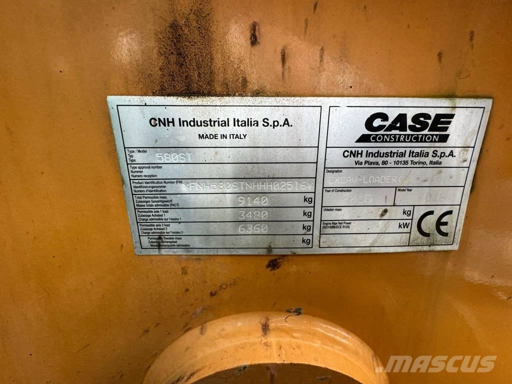CASE 580 ST Grävlastare