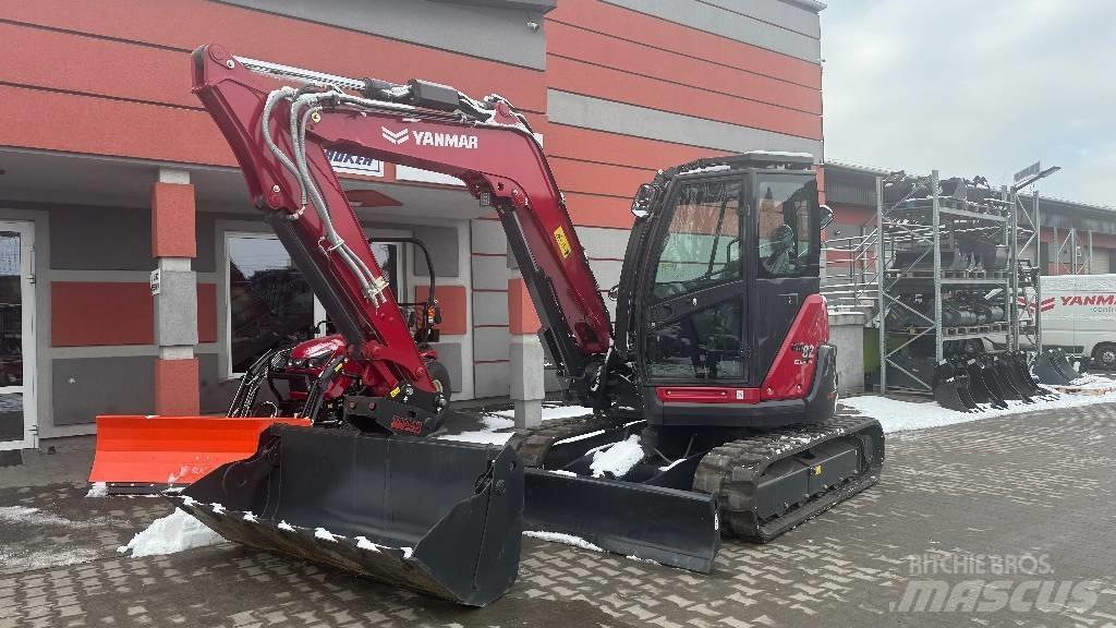 Yanmar Vio 80 Bandgrävare