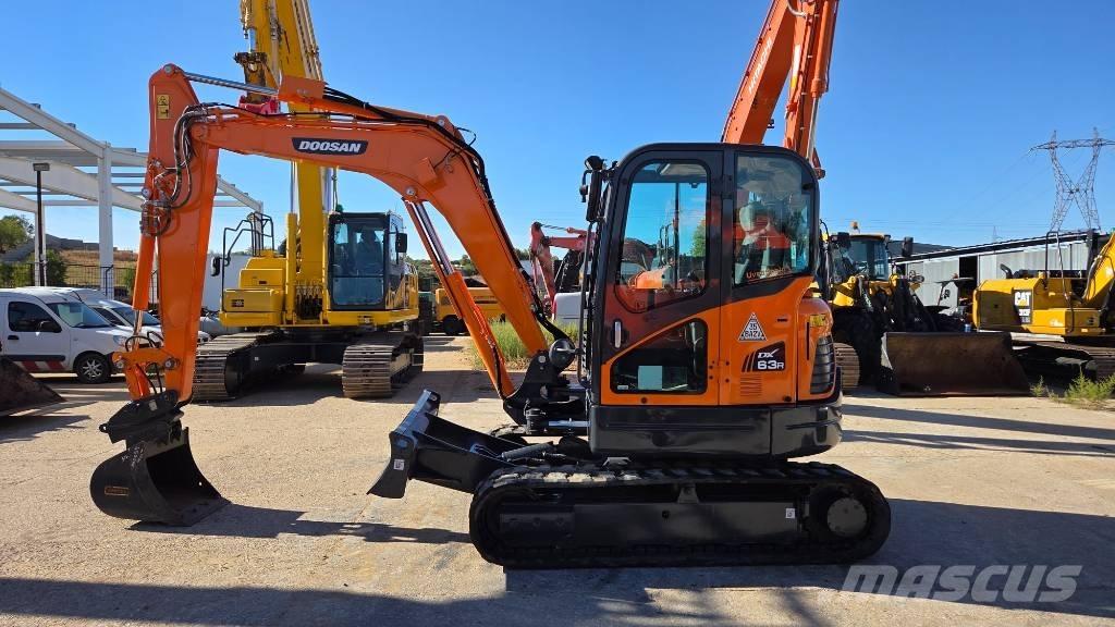 Doosan DX 63 R Minigrävare < 7t