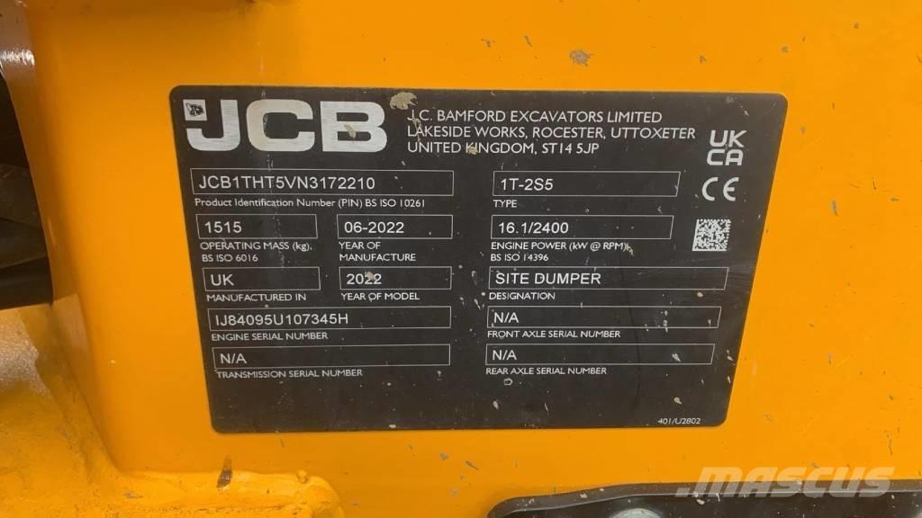 JCB 1 T2-S5 Minidumprar