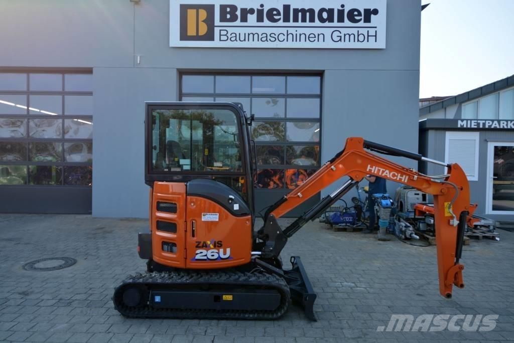Hitachi ZX 26 U-6 Minigrävare < 7t
