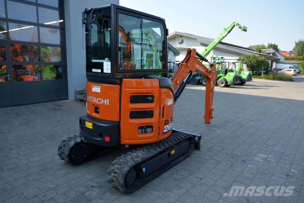 Hitachi ZX 26 U-6 Minigrävare < 7t