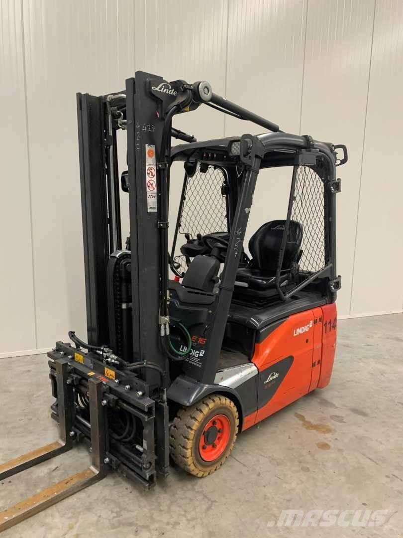 Linde E16 Elmotviktstruckar