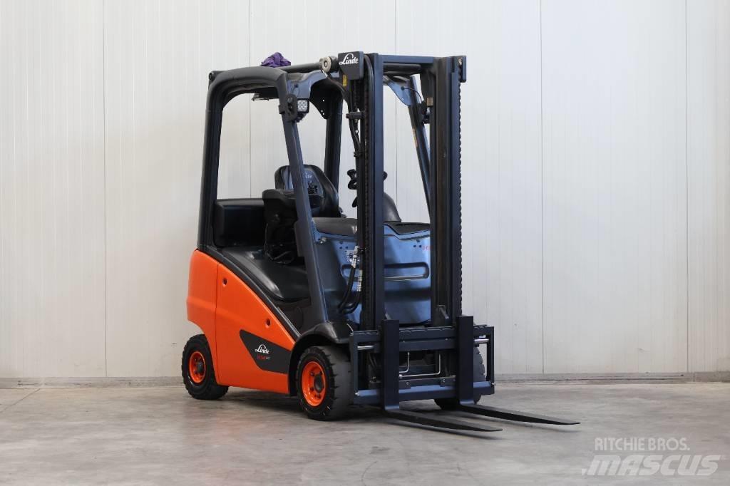 Linde H14T-01 Gasolmotviktstruckar