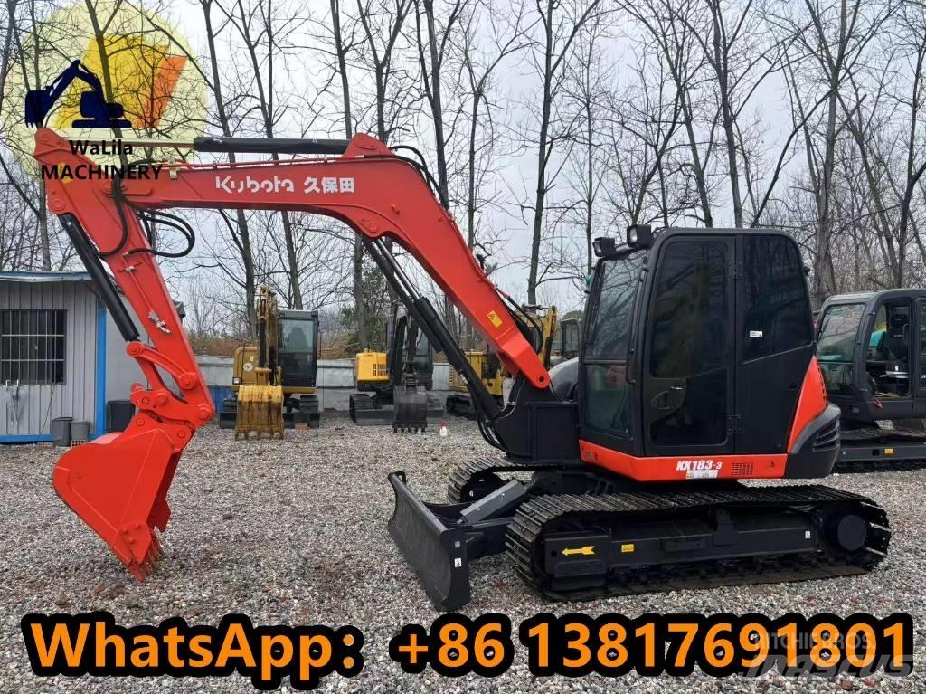 Kubota KX 183 Minigrävare < 7t