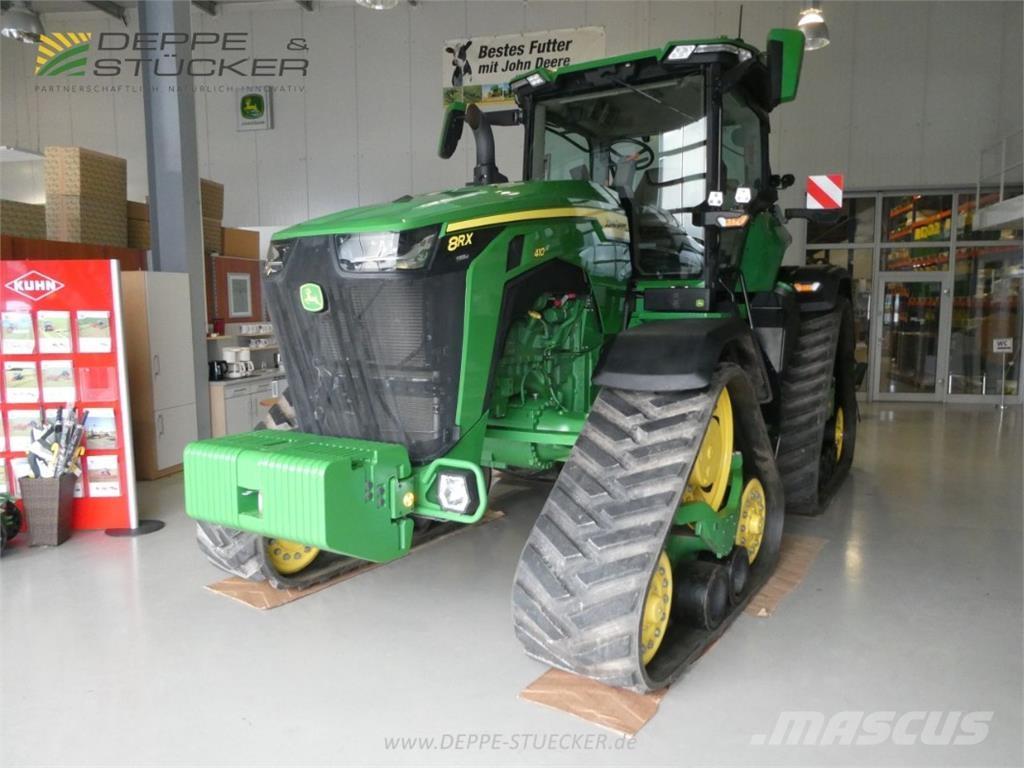 John Deere 8RX 410 Bangående Kranar