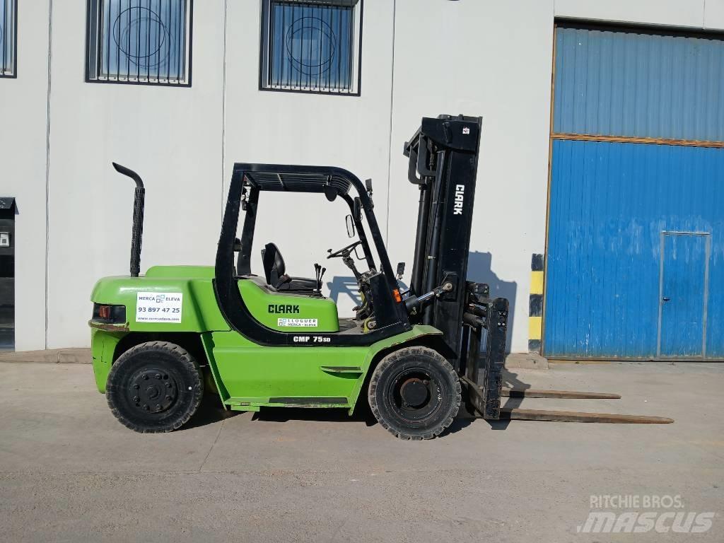 Clark CMP 75 SD Dieselmotviktstruckar