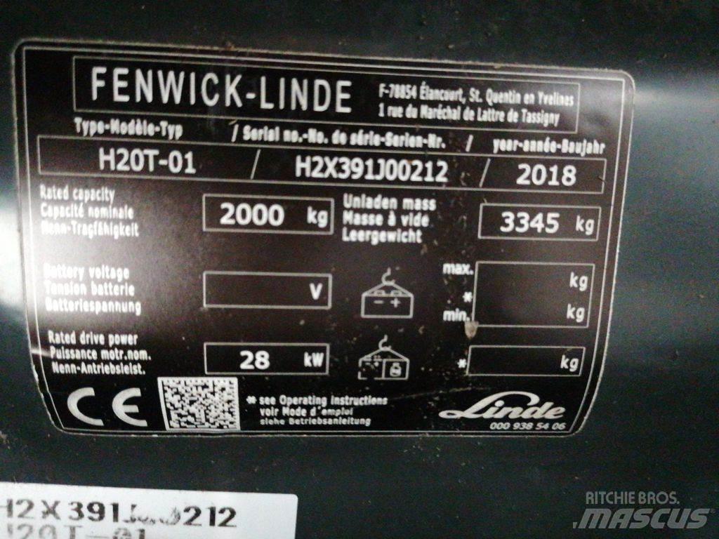 Linde H20T-01 Gasolmotviktstruckar