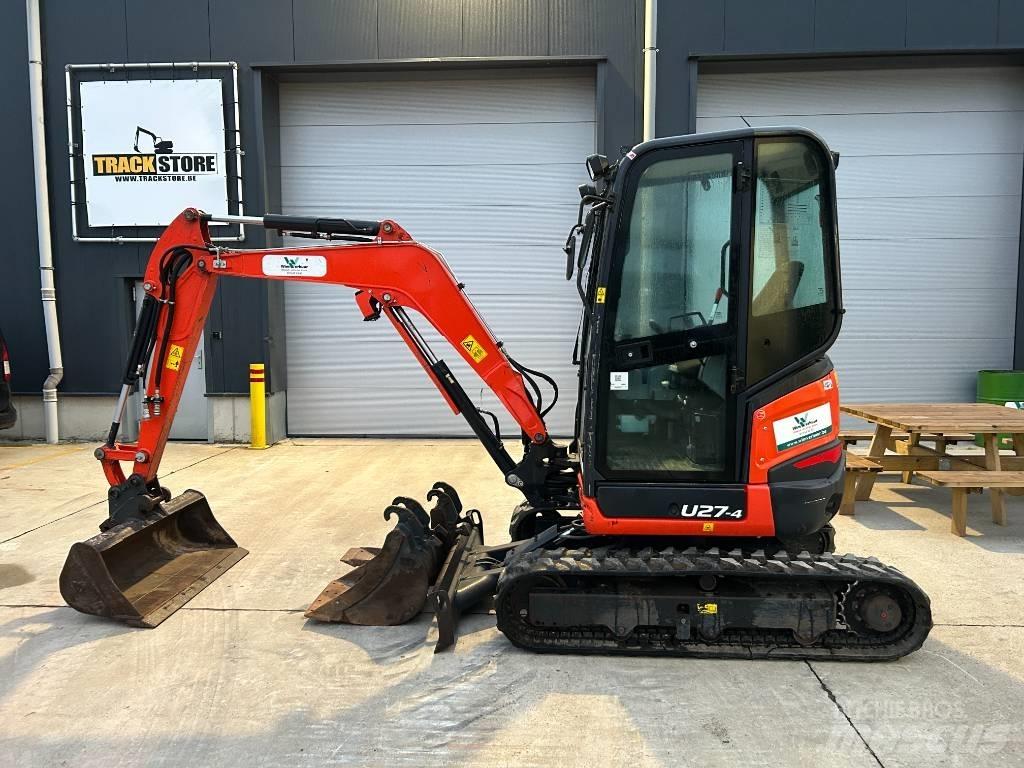 Kubota U 27-4 Minigrävare < 7t