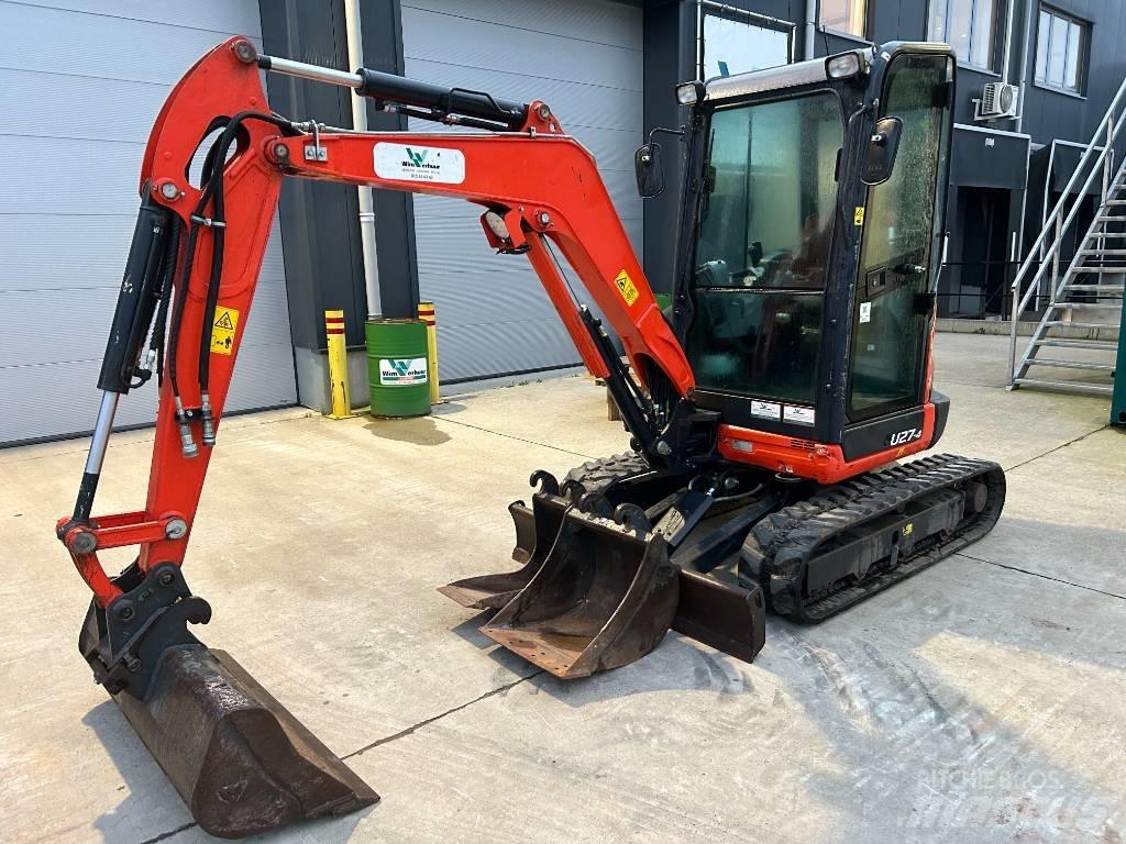 Kubota U 27-4 Minigrävare < 7t