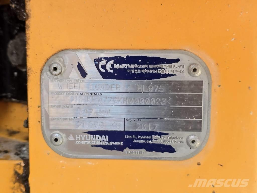 Hyundai HL 975 Hjullastare