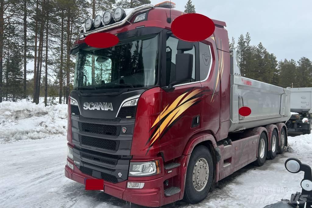 Scania R 590 Tippbilar
