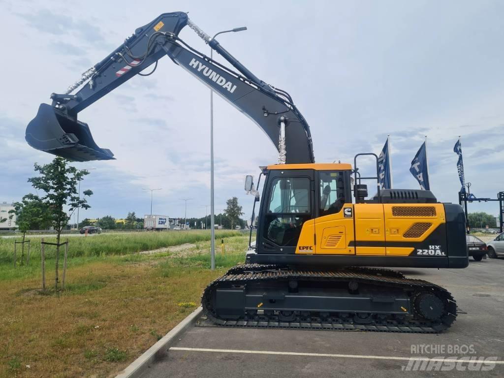 Hyundai HX220AL Bandgrävare