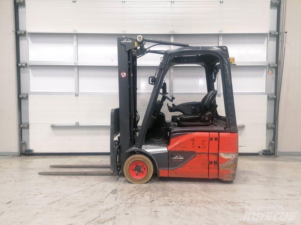 Linde E14-02 Elmotviktstruckar