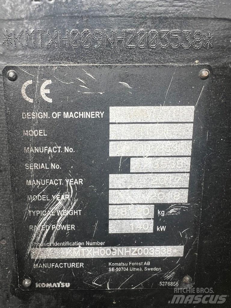 Komatsu 901 Skördare