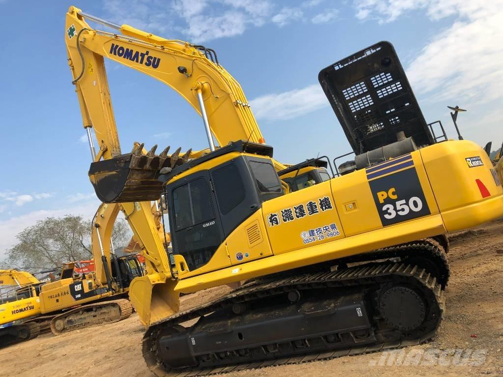 Komatsu 350 Bandgrävare