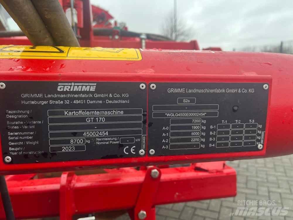 Grimme GT 170 Potatisupptagare och potatisgrävare