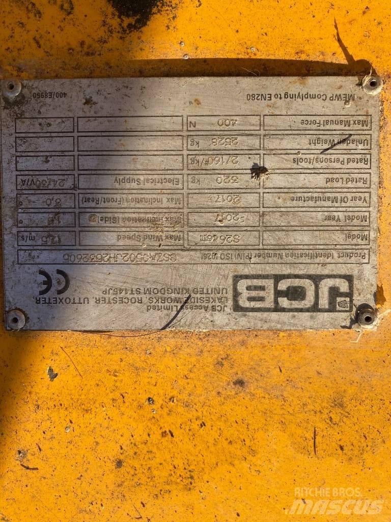 JCB S 2646 E Saxliftar