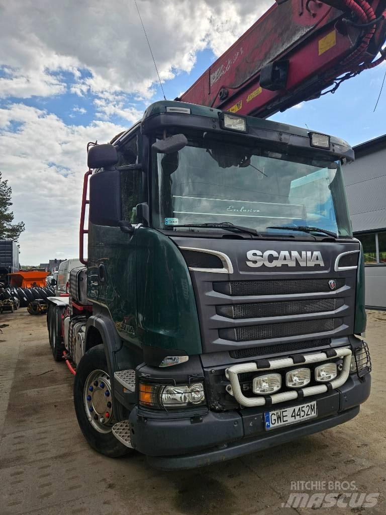Scania R 560 Timmerbilar