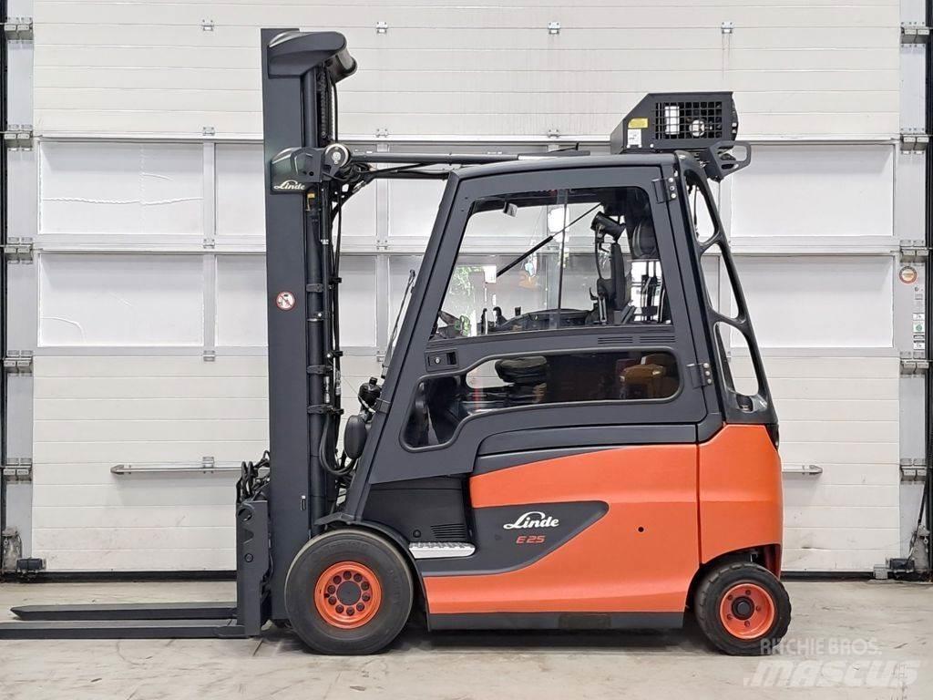 Linde E25HL-01/600 Elmotviktstruckar