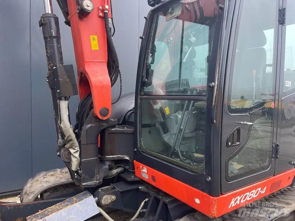 Kubota Kx080-4 Midigrävmaskiner 7t - 12t