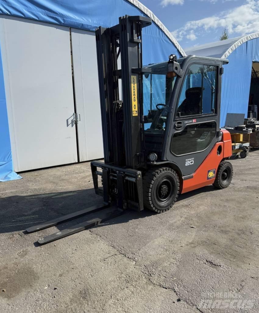Toyota truck 8 FDF20 Dieselmotviktstruckar