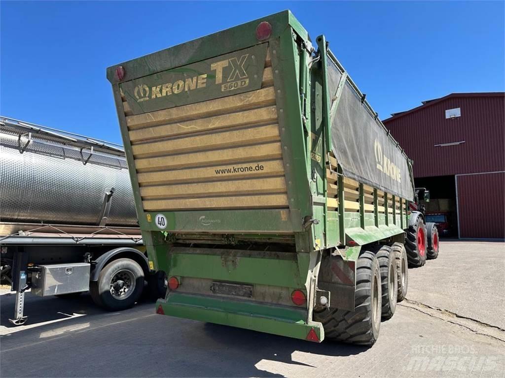 Krone TX 560D Spannmålsvagnar