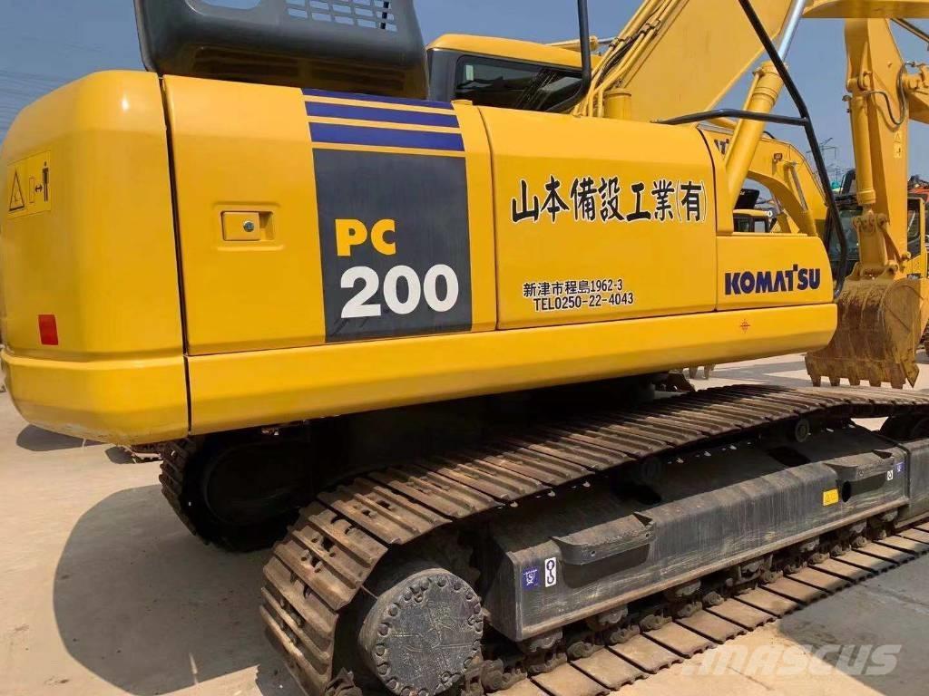 Komatsu pc200-7 Bandgrävare