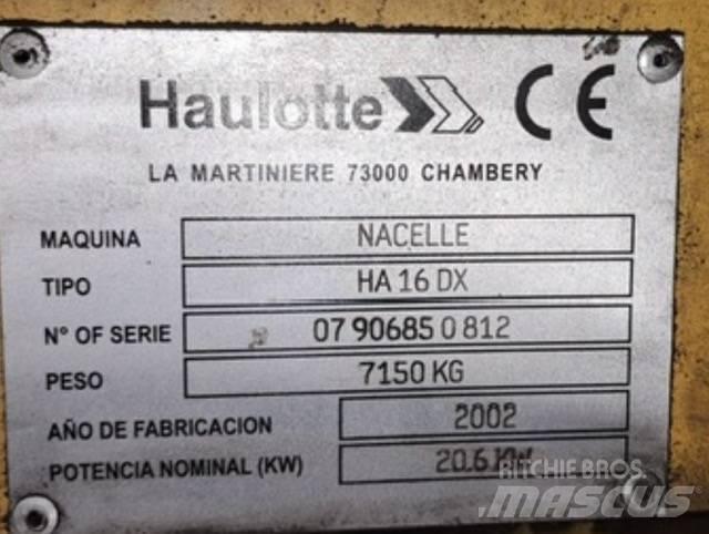 Haulotte HA 16 DX Bomliftar