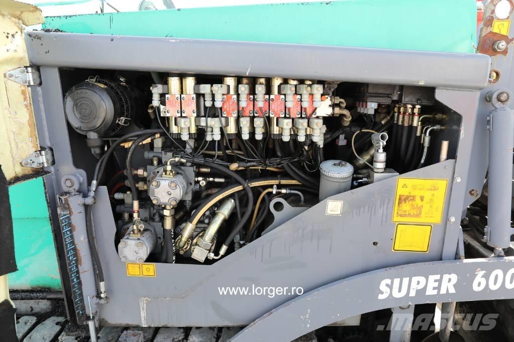 Vögele Super 600 Asfaltsläggningsmaskiner