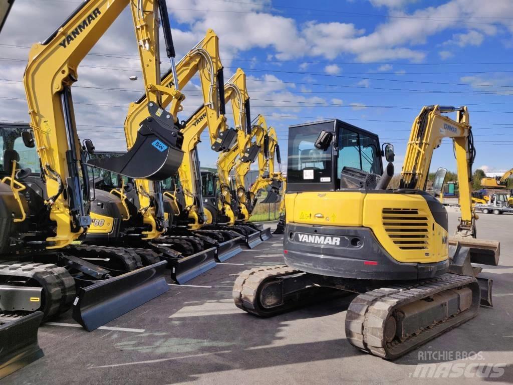 Yanmar Vio 80-1A Midigrävmaskiner 7t - 12t