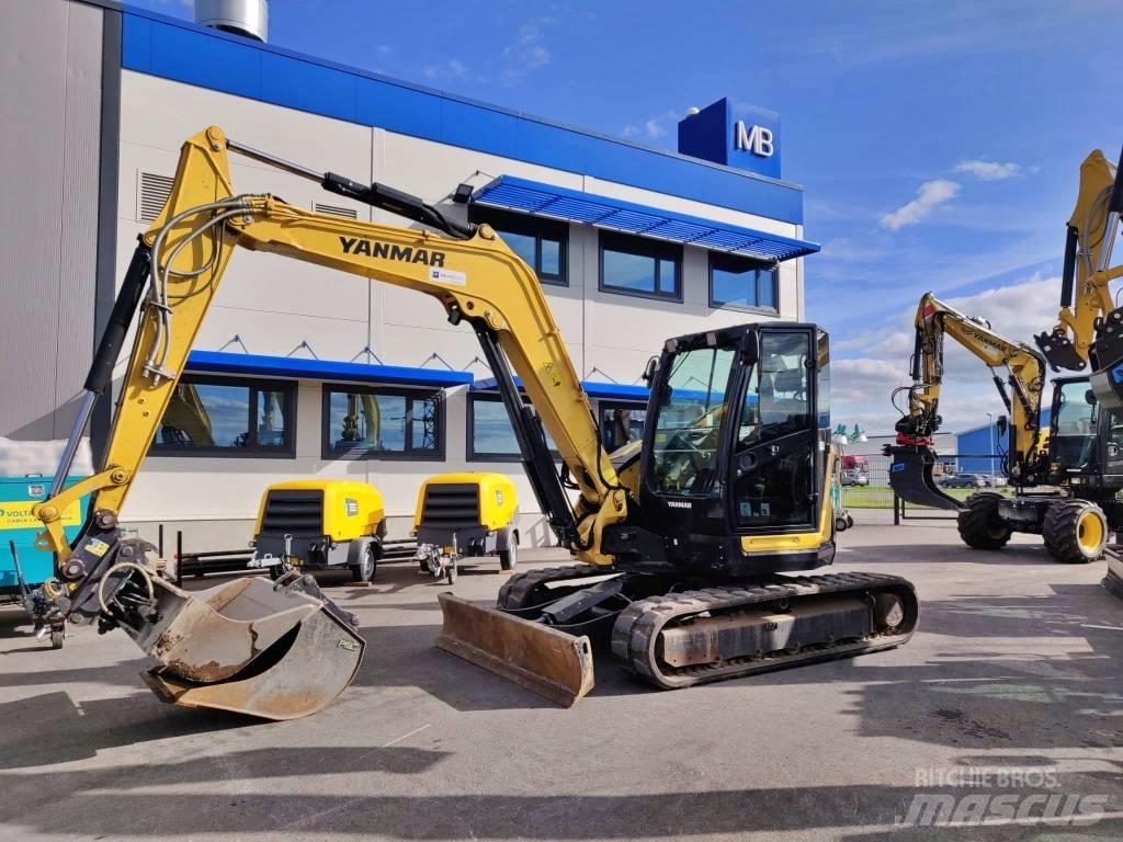 Yanmar Vio 80-1A Midigrävmaskiner 7t - 12t