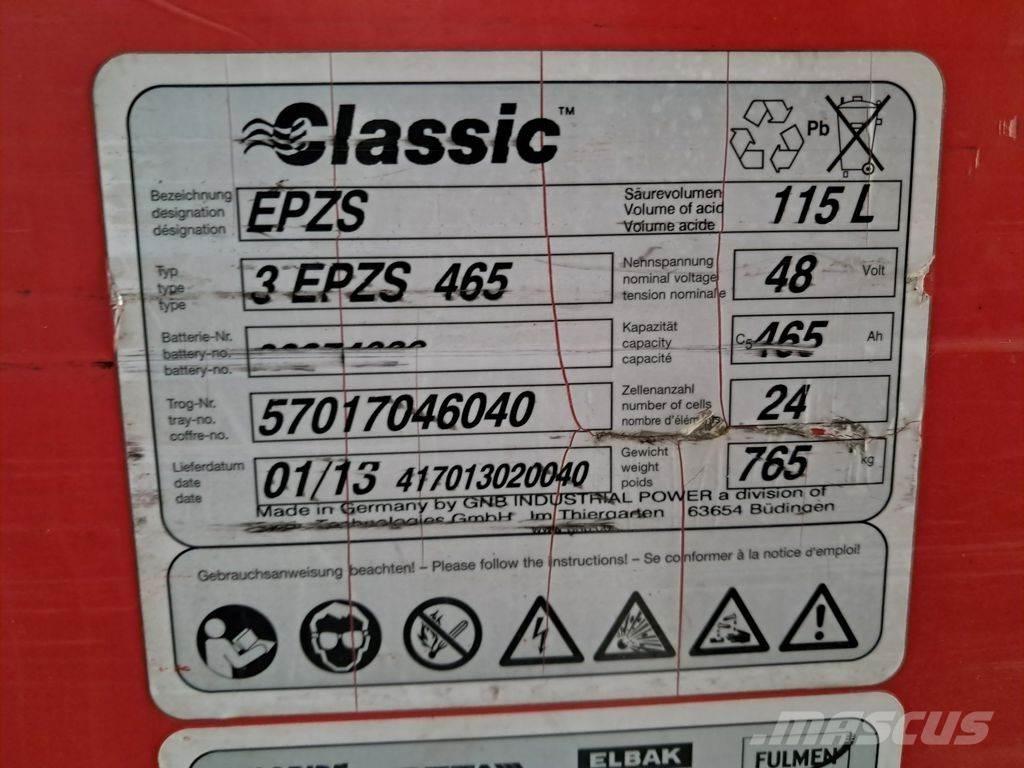 Linde R16S-12 Skjutstativtruck