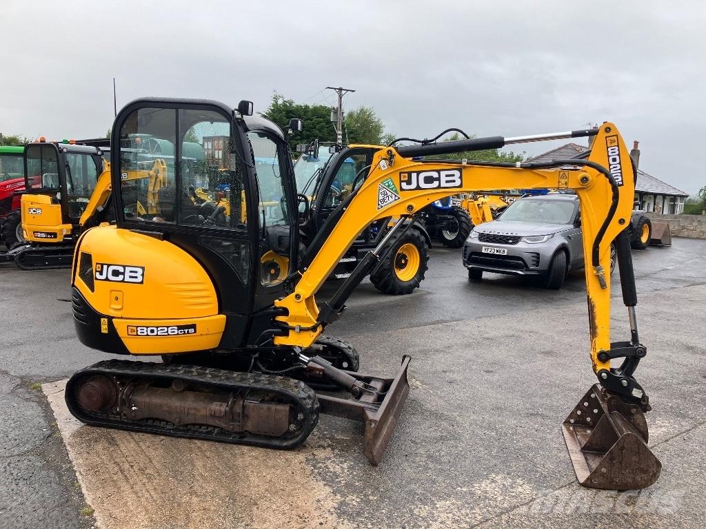 JCB 8026 CTS Minigrävare < 7t