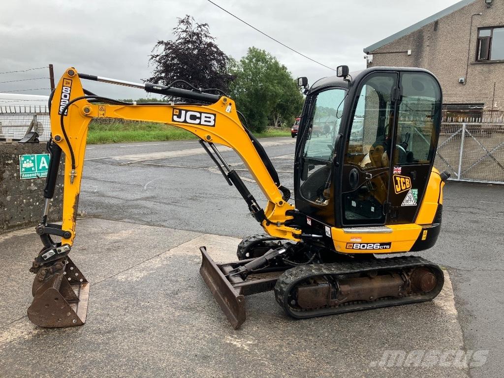 JCB 8026 CTS Minigrävare < 7t