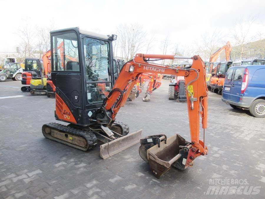 Hitachi ZX 17 U-2 Minigrävare < 7t