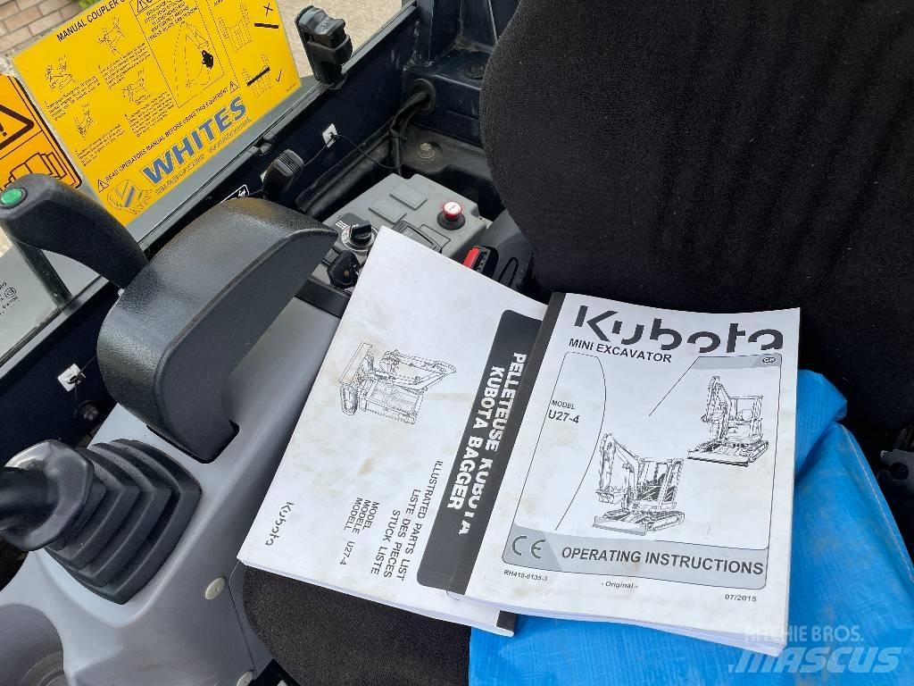 Kubota U 27-4 Minigrävare < 7t