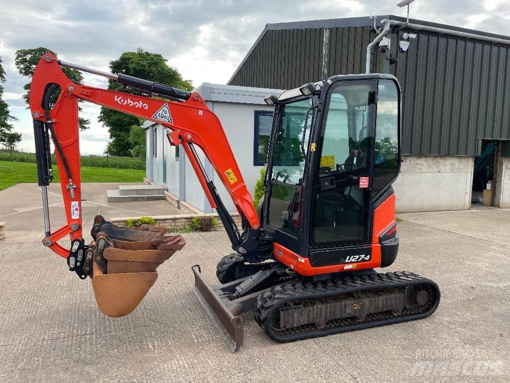 Kubota U 27-4 Minigrävare < 7t