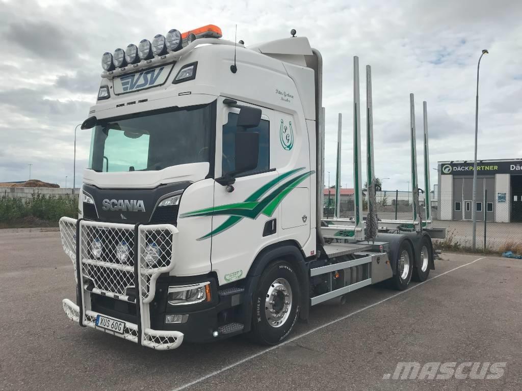 Scania R 770 6x4 Timmerbilar