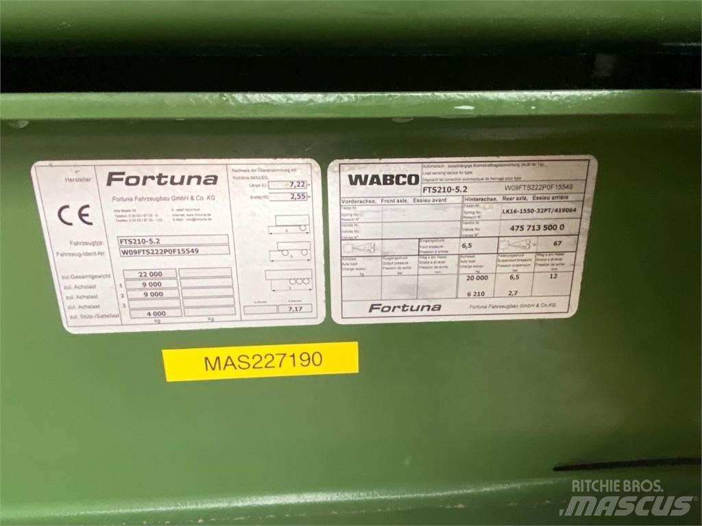 Fortuna FTS 210 Tippvagnar