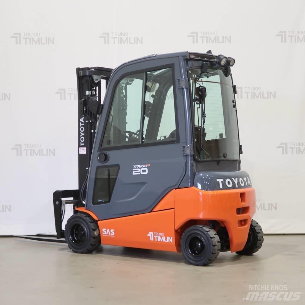 Toyota 8FBM20T Elmotviktstruckar