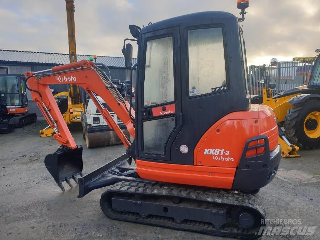 Kubota KX 61-3 Minigrävare < 7t