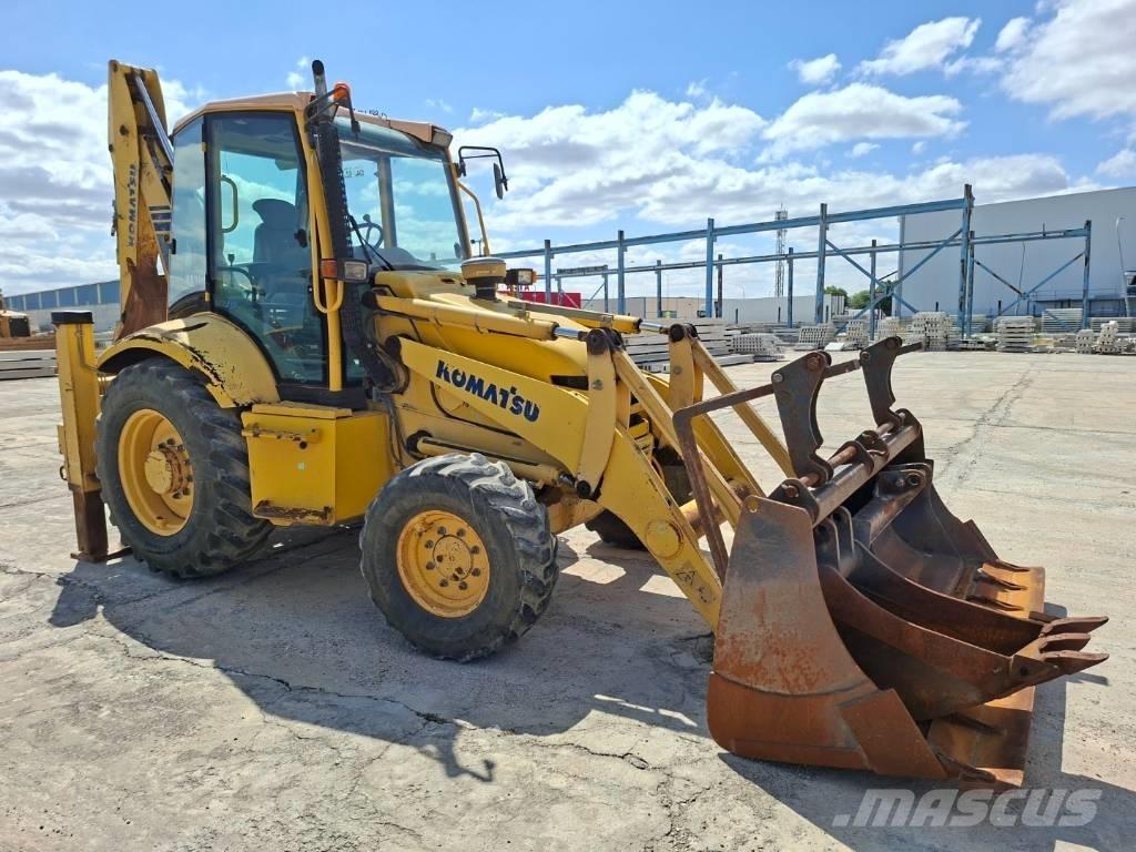 Komatsu WB 91 R Grävlastare