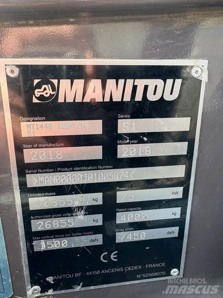 Manitou MT 1440 Teleskoplastare
