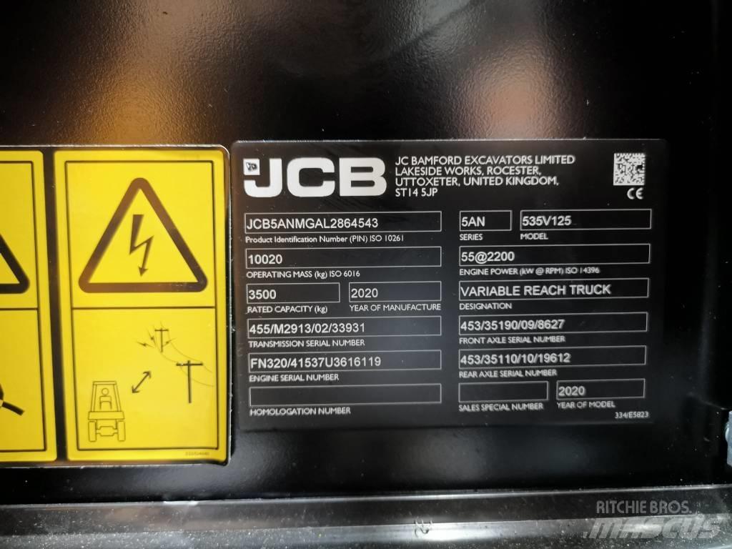 JCB 535 V 125 Teleskoplastare