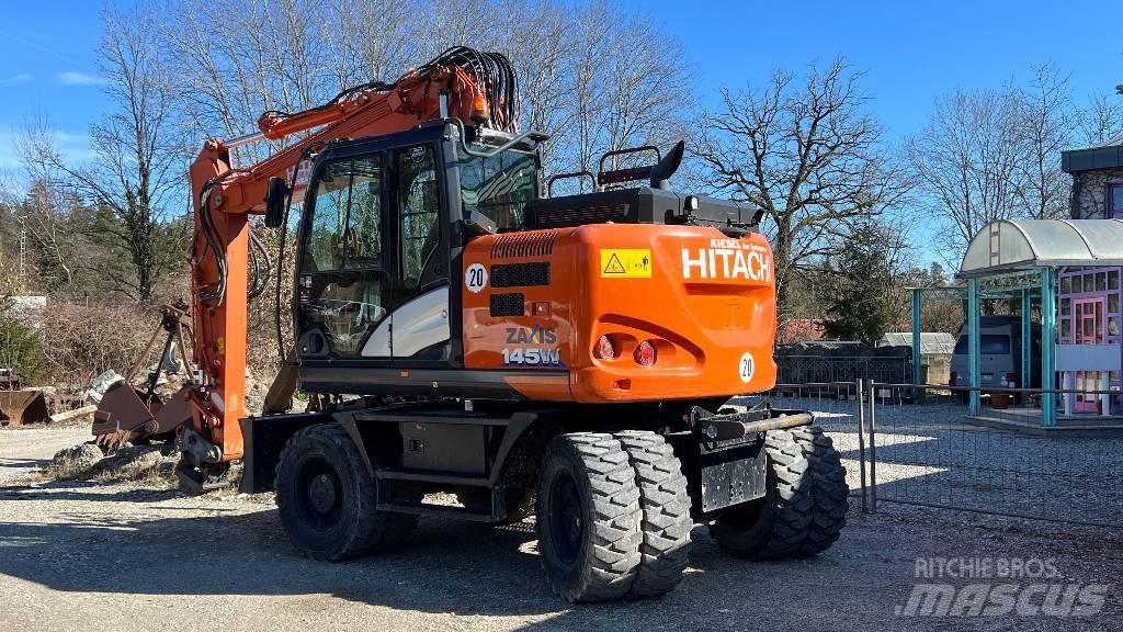 Hitachi ZX 145 W-6 Hjulgrävare